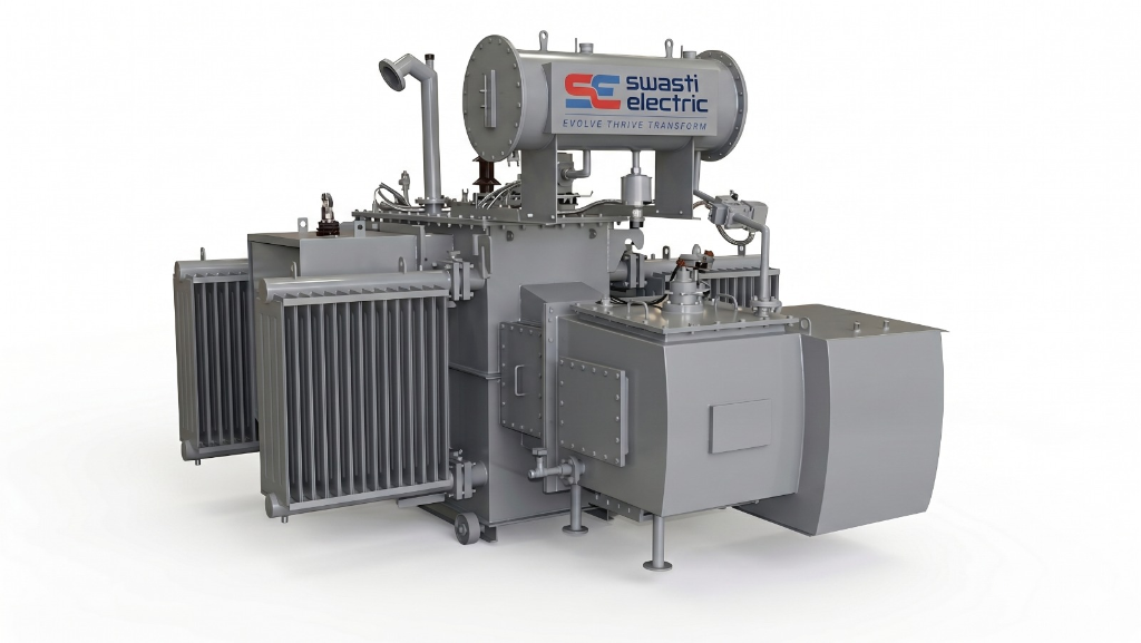 Oil Filled Power Transformer Manufacturer Pune Satara Swasti Electric
